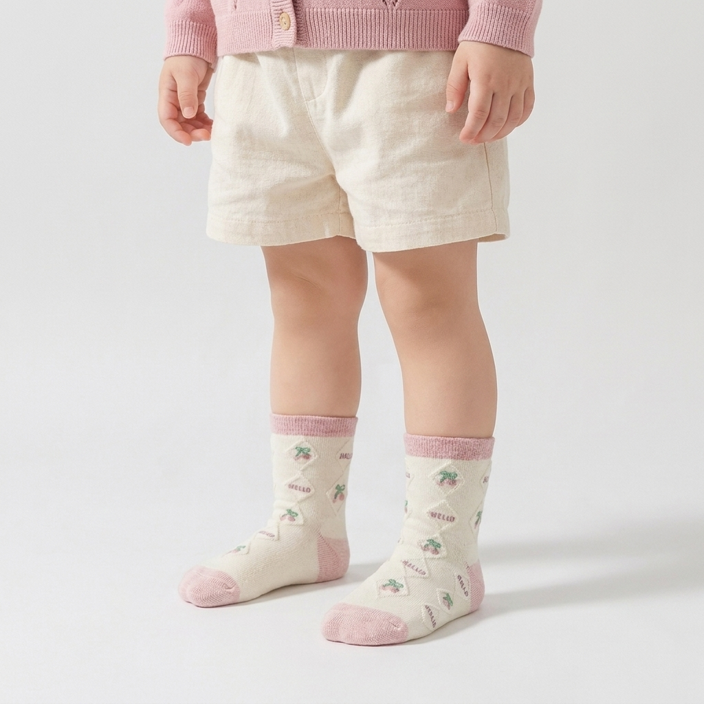 Socks Nº 18 · Cherry Blossom