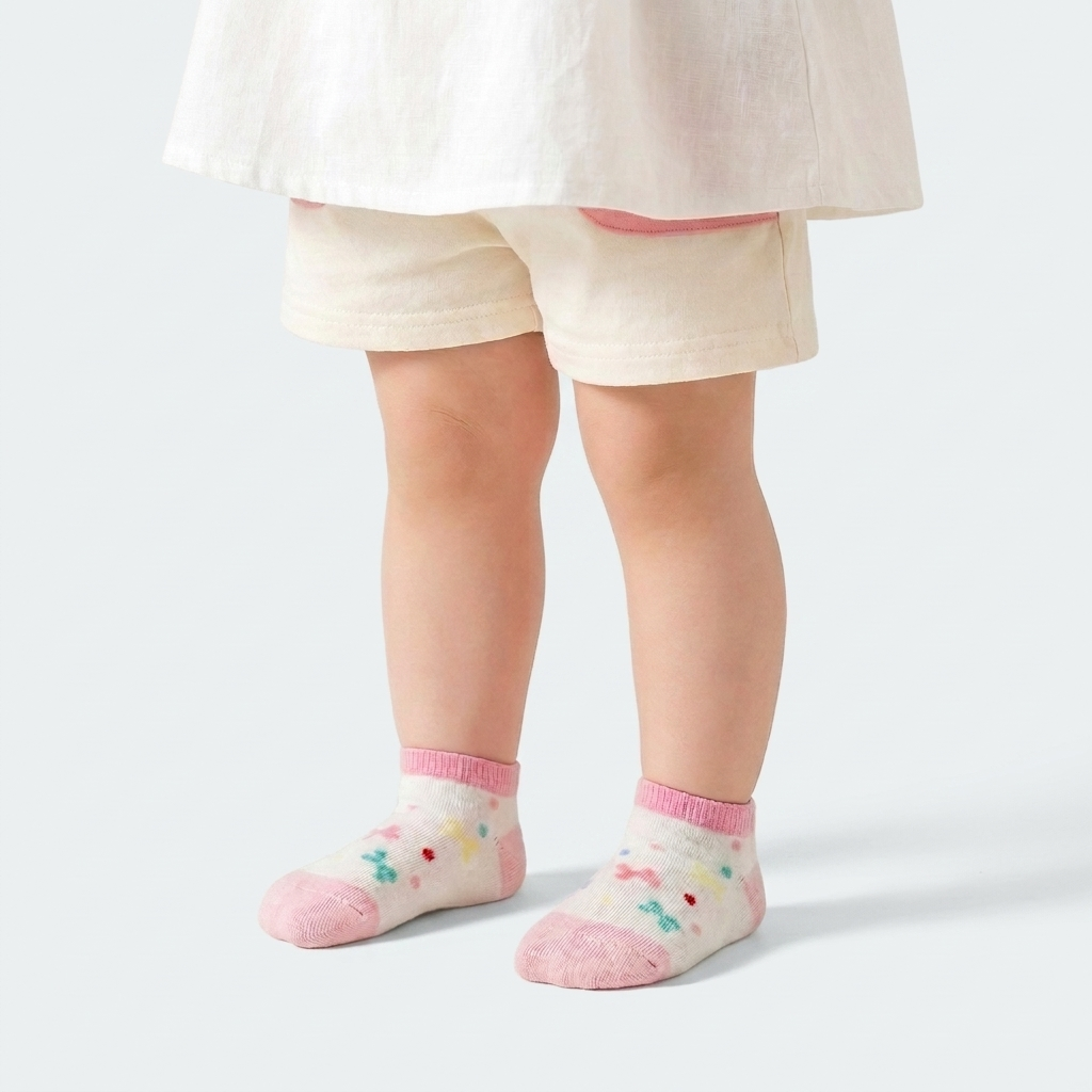 Socks Nº 03 · Pink Bows