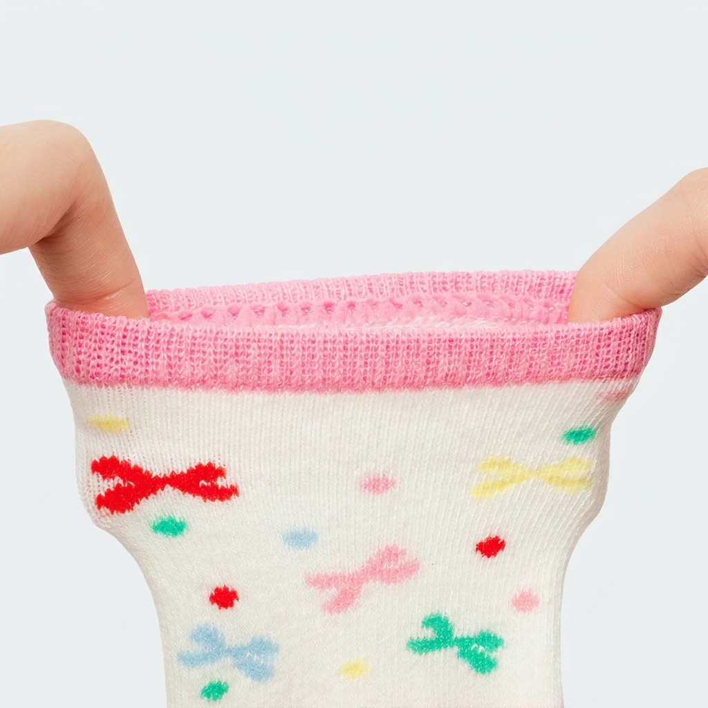 Socks Nº 03 · Pink Bows
