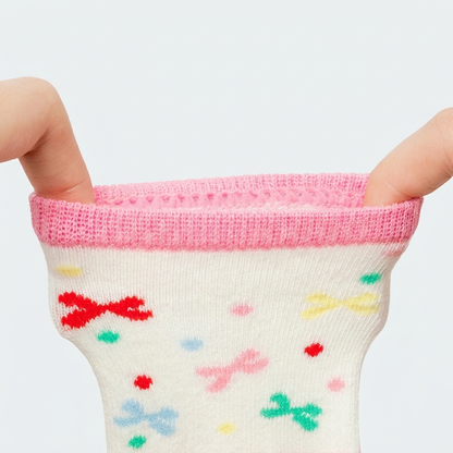 Socks Nº 03 · Pink Bows