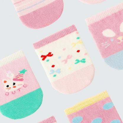 Socks Nº 03 · Pink Bows