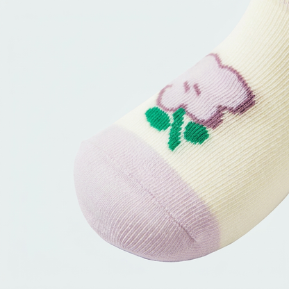 Socks Nº 04 · Lilac Garden