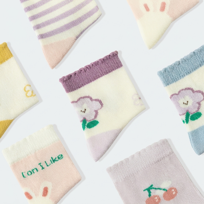 Socks Nº 04 · Lilac Garden
