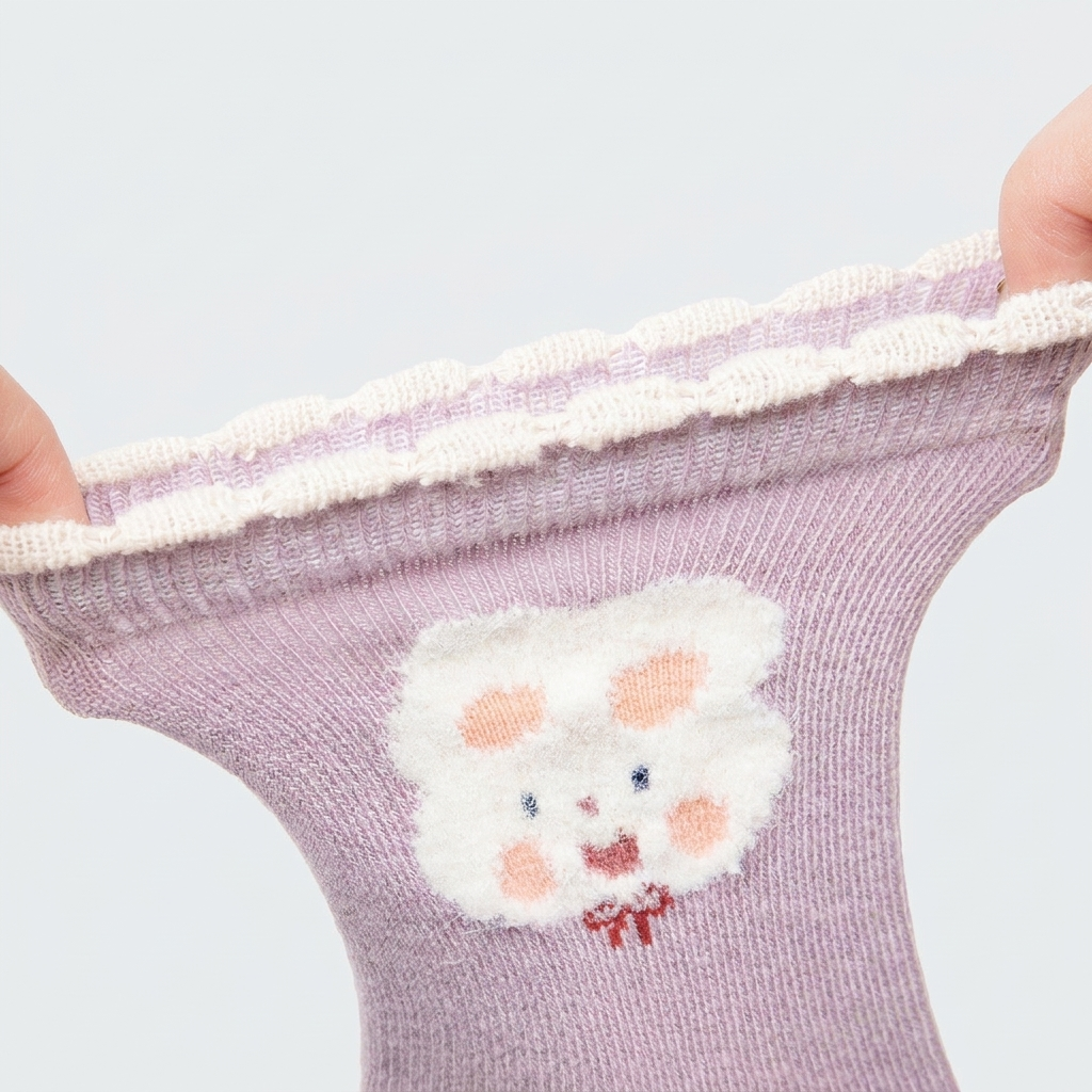 Socks Nº 09 · Lavender Lamb