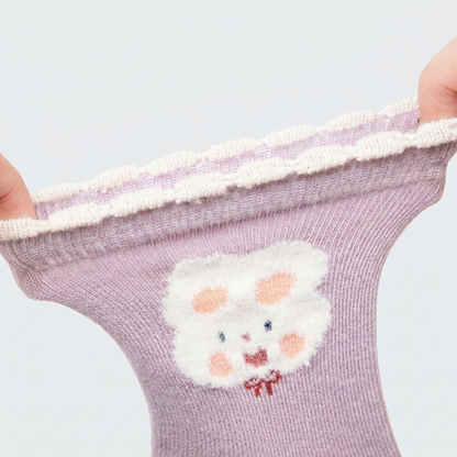 Socks Nº 09 · Lavender Lamb