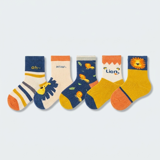 Socks Nº 10 · Little Lion