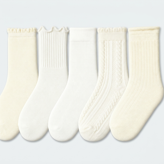 Socks Nº 11 · Ivory Frills