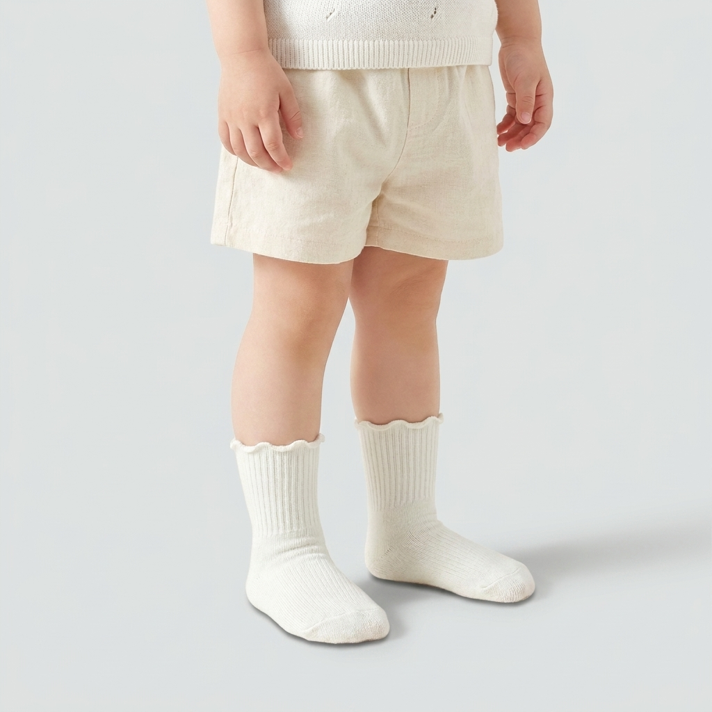 Socks Nº 11 · Ivory Frills