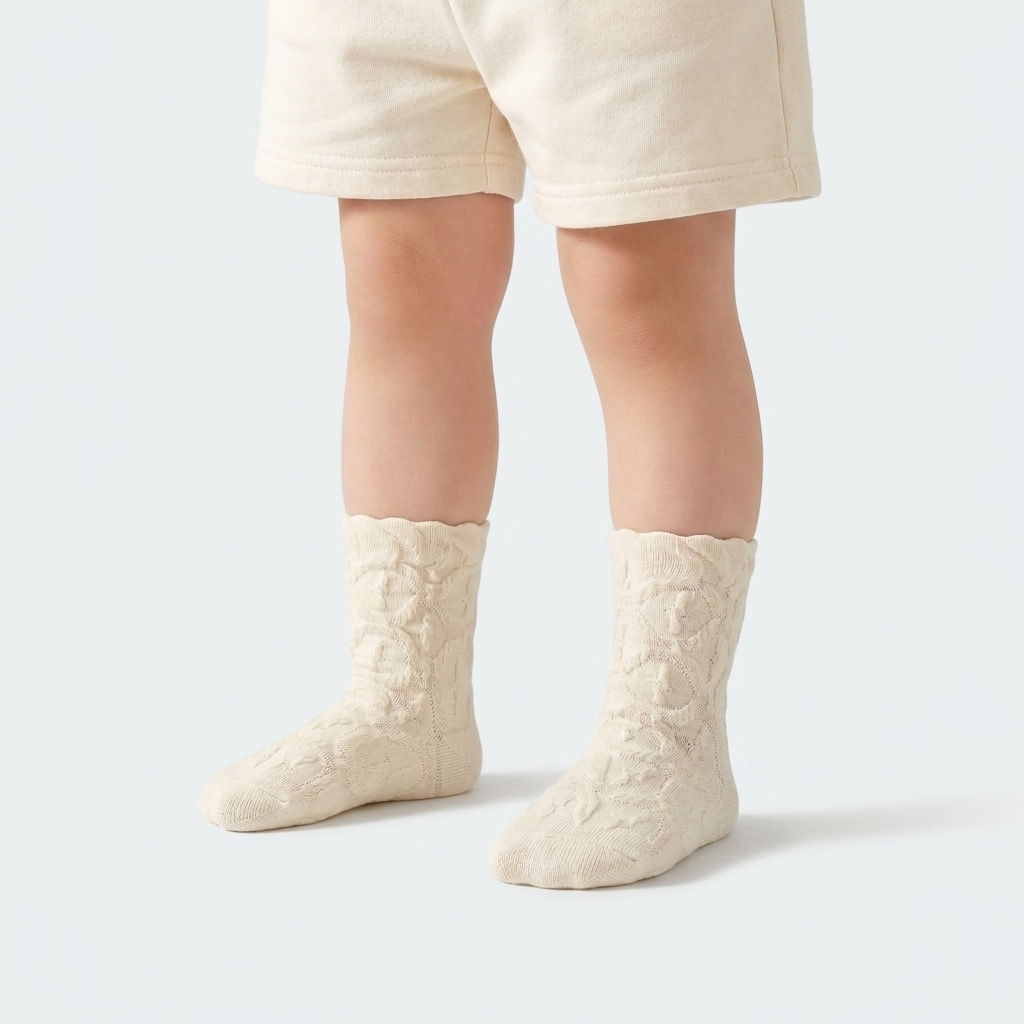 Socks Nº 12 · Ivory Knit