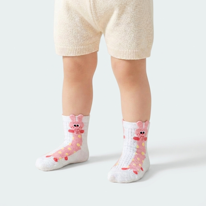 Socks Nº 13 · Pastel Bunnies