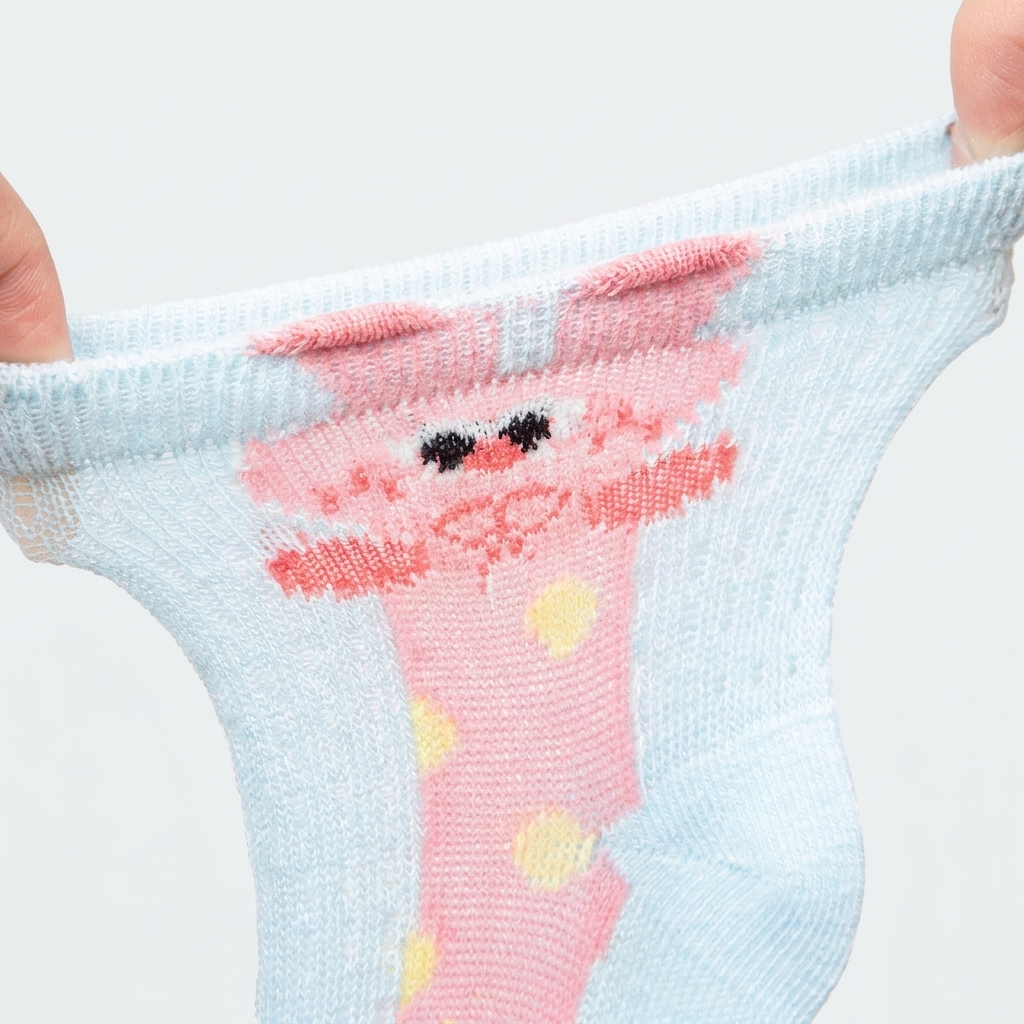 Socks Nº 13 · Pastel Bunnies