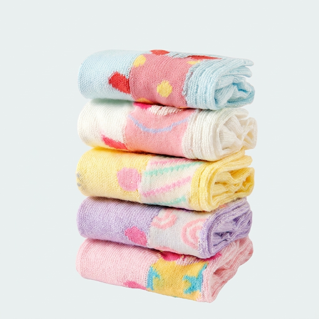 Socks Nº 13 · Pastel Bunnies