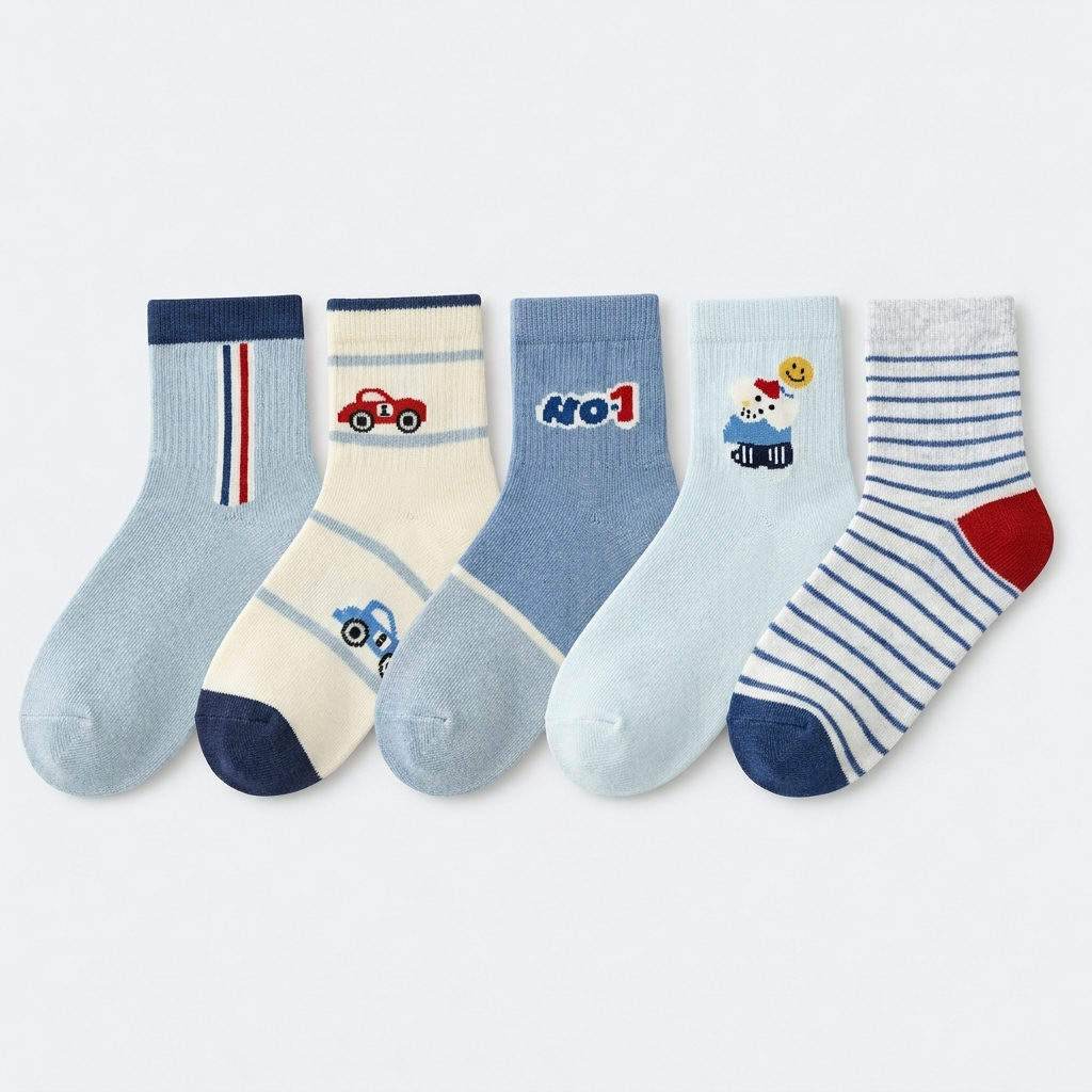 Socks Nº 17 · Little Cars