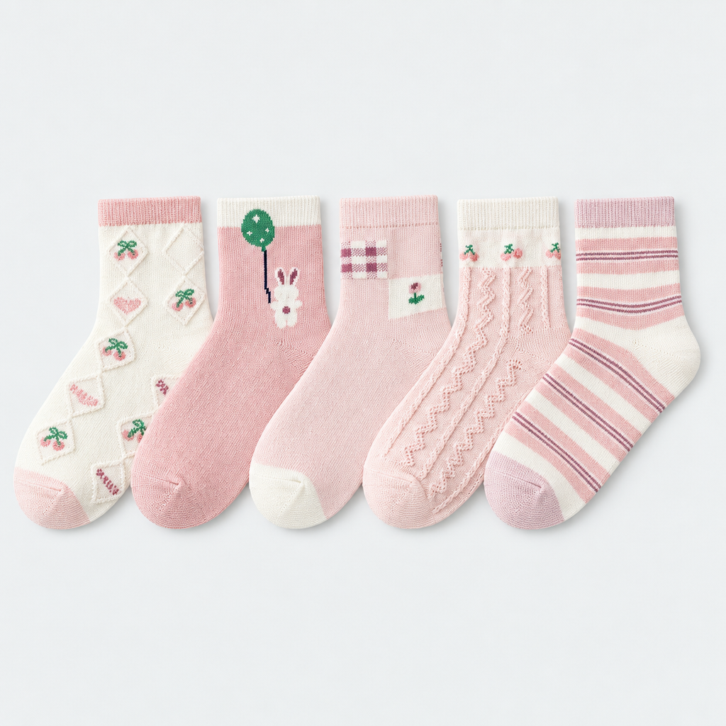 Socks Nº 18 · Cherry Blossom